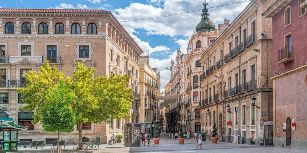 Localización de rodaje en Murcia: centro histórico